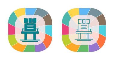 stoel vector pictogram