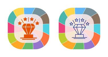 diamant vector pictogram