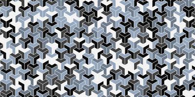 abstract geometrisch naadloos patroonontwerp als achtergrond modern met driehoek 3d vorm vector