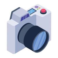 dslr digitale camera vector