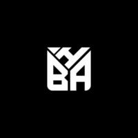 hba brief logo vector ontwerp, hba gemakkelijk en modern logo. hba luxueus alfabet ontwerp