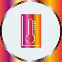 thermometer vector pictogram