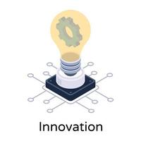 innovatie en ideeën vector
