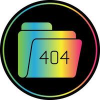 404 fout vector icoon ontwerp