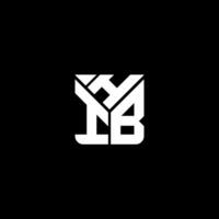 hib brief logo vector ontwerp, hib gemakkelijk en modern logo. hib luxueus alfabet ontwerp