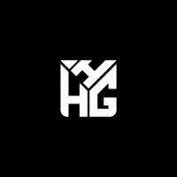 hhg brief logo vector ontwerp, hhg gemakkelijk en modern logo. hhg luxueus alfabet ontwerp