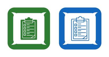 Klembord vector pictogram