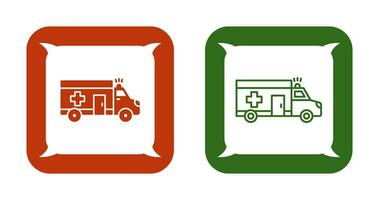 ambulance vector pictogram