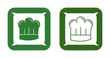 chef hoed vector icon