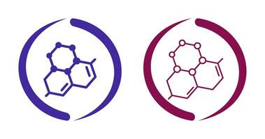 molecuul vector pictogram