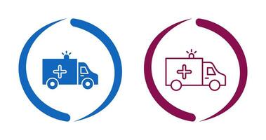 ambulance vector pictogram