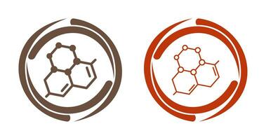 molecuul vector pictogram