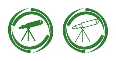 telescoop vector pictogram