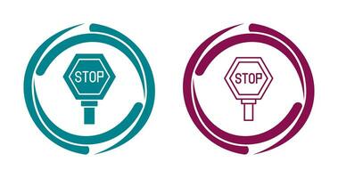 stopbord vector pictogram