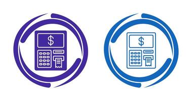Geldautomaat vector icoon