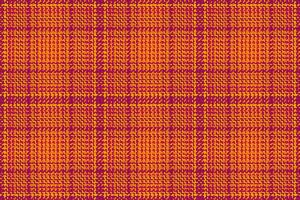 structuur plaid achtergrond van kleding stof textiel controleren met een vector Schotse ruit patroon naadloos.