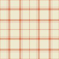 Schotse ruit naadloos achtergrond van plaid kleding stof controleren met een patroon structuur textiel vector. vector