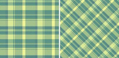 textiel plaid structuur van controleren vector kleding stof met een achtergrond patroon naadloos tartan.