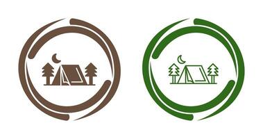 tent vector pictogram