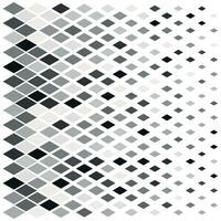 horizontaal ruit patroon van zwart, grijs en wit tonen vector