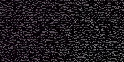 donkerroze vector achtergrond met curven.