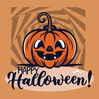 gelukkig halloween illustratie vector beeld kunst