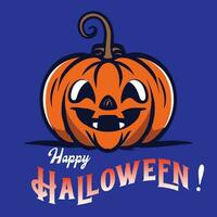 gelukkig halloween, illustratie vector beeld