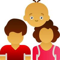 familie vector icoon ontwerp