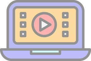 video vector icoon ontwerp