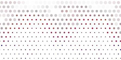 lichtroze vector achtergrond met stippen.