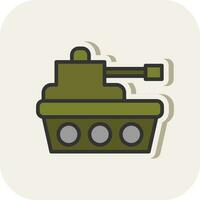 tank vector icoon ontwerp