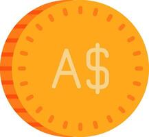 Australisch dollar vector icoon ontwerp