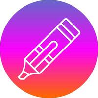 markeerstift vector icoon ontwerp