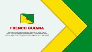Frans Guyana vlag abstract achtergrond ontwerp sjabloon. Frans Guyana onafhankelijkheid dag banier tekenfilm vector illustratie. Frans Guyana tekenfilm