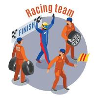 race sport samenstelling vectorillustratie vector