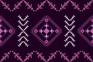 creatief kleurrijk etnisch stijl naadloos vector patroon. uniek meetkundig vector modieus boho stof.naadloos gestreept patroon in aztec stijl.tribal borduurwerk, zigeuner, folk patroon.