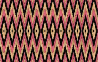 etnisch abstract ikat kunst. aztec ornament afdrukken. meetkundig etnisch patroon naadloos kleur oosters. ontwerp voor achtergrond ,gordijn, tapijt, behang, kleding, inpakken, batik, vector illustratie.