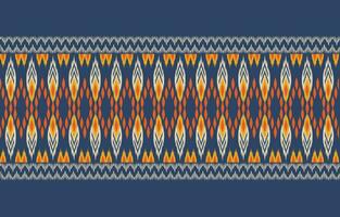 etnisch abstract ikat kunst. aztec ornament afdrukken. meetkundig etnisch patroon naadloos kleur oosters. ontwerp voor achtergrond ,gordijn, tapijt, behang, kleding, inpakken, batik, vector illustratie.