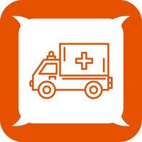 ambulance vector pictogram