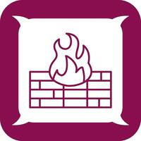 firewall vector pictogram