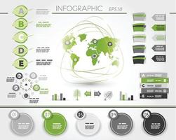 infographic elementen vector