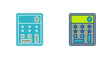 rekenmachine vector pictogram