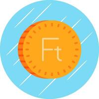 forint vector icoon ontwerp