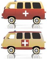 vector ambulance illustratie ontwerp