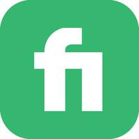vijfrr app icoon freelancen markt is perfect voor gebruik in ieder mobiel app-gerelateerd project. modern ontwerp met de iconisch vijf logo in een schoon. gebruik het Aan uw website vector