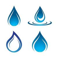 waterdruppel logo afbeeldingen vector