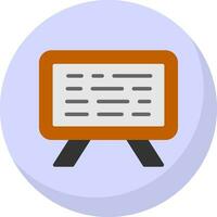schoolbord vector icoon ontwerp