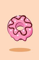 donuts pictogram cartoon afbeelding vector