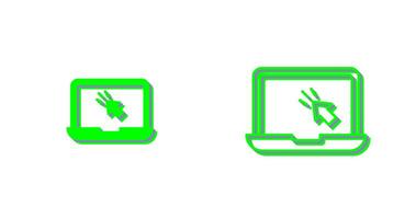 laptop vector pictogram