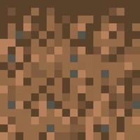 pixel minecraft stijl land achtergrond vector